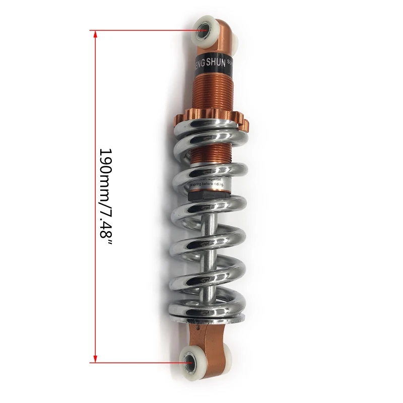 6XDB Motorbike Rear Suspension Shock 190mm 1200lbs for 47cc 49CC Super Minimoto  - $98.89