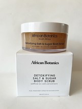 African Botanics Detoxifying Salt &amp; Sugar Body Scrub 200ml - $55.43