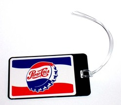 Cool Vintage Pepsi Cola Cap ad Luggage or Book Bag Tag - $7.67