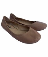 Lucky Brand Shoes Womens 7.5 Leather Emmie Ballet Flats Slip On Elastic ... - $32.48 CAD
