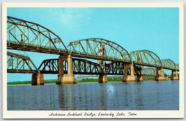 New Johnsonville TN Tennessee Hickman-Lockhart Memorial Bridge  Postcard - $7.33