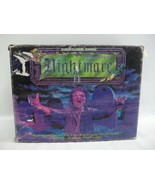 Nightmare II Vintage VHS Video Board Game Expansion Incomplete Rough Con... - £25.91 GBP