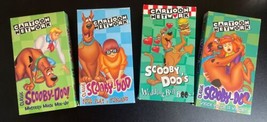 Scooby-Doo Cartoon Lot Of 4 VHS 1996-1998 Hanna-Barbera Cartoon Network Tested - £17.24 GBP