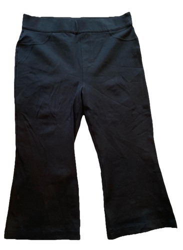 Spanx Black Knit Cropped Jeans Size 3X - $37.99