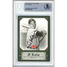 Al Kaline Detroit Tigers Auto 2006 Fleer Greats of the Game BAS Auth Autograph - £76.39 GBP