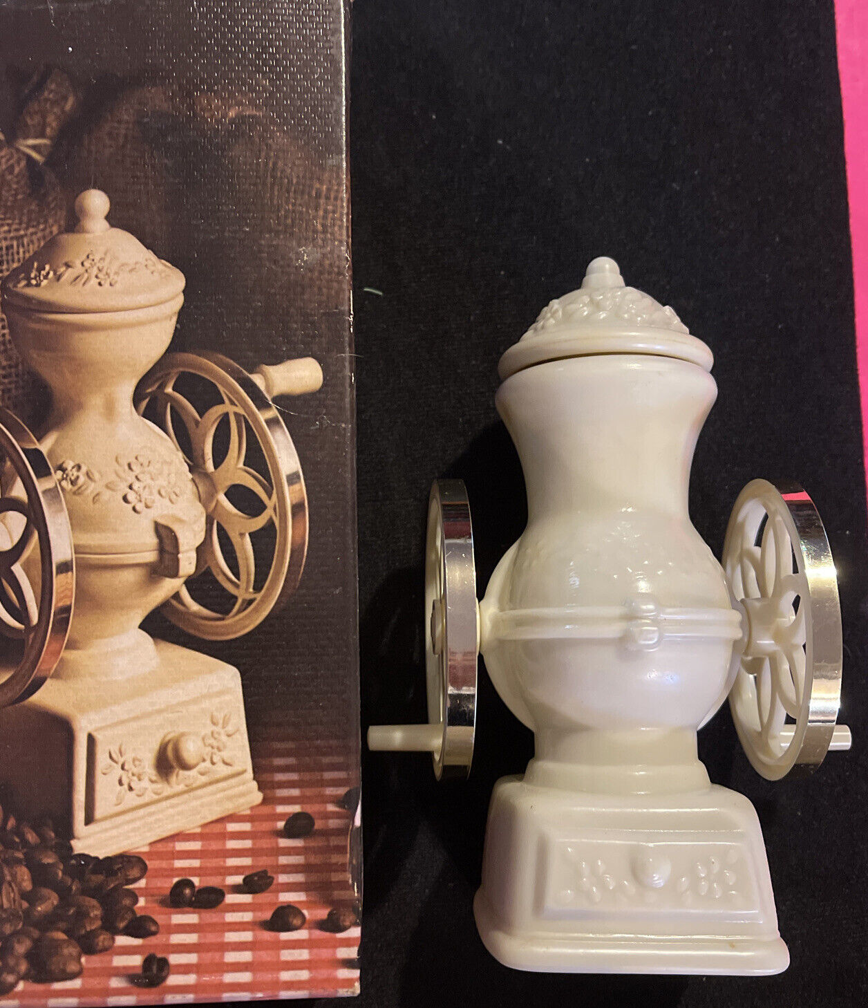 Vintage Avon Country Store Coffee Mill Decanter Sonnet Cologne - 1/2 Full - $9.50