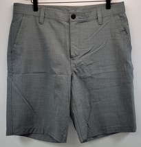V) GH Bass &amp; Co Men Gray Shorts Golf Casual Athletic Size 34 x 10L - £11.62 GBP