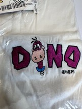 VTG 90&#39;s Flintstones Blitzz Studios DINO Embroidered Single Stitch T-Shirt XL - £29.38 GBP