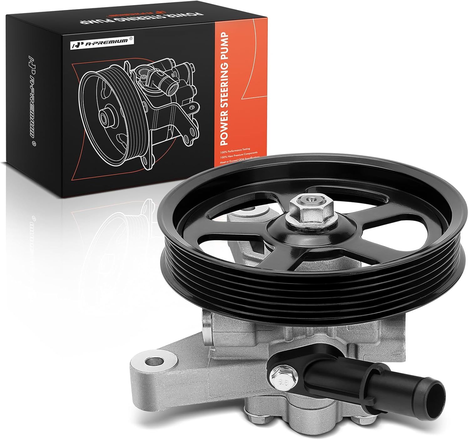 A-Premium Power Steering Pump With Pulley Compatible With Honda, 56110Rg... - $116.96