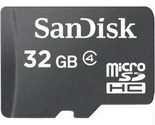 SanDisk SDSDQ-032G-A45A 32GB MicroSDHC Card w adapter - $22.08