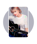 Taylor Swift 1989 Photo Art Trading Card (MM91): Red, 3.25 in. - $310.78 MXN