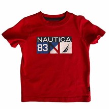 Nautica Toddler Red T-shirt Size 24 Months - £9.34 GBP