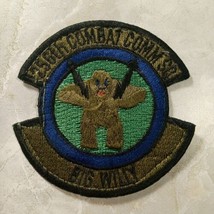 USAF Air Force Sew-On Patch 256th Combat Comm SQ Squadron &quot;Big Willie&quot; Subdued - £9.69 GBP