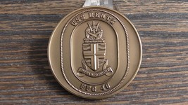 Usn Uss Rentz Ffg 46 Fighting Chaplain Challenge Coin #921S - £16.51 GBP