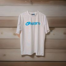 The Realm Mens Swim Tee Quick Dry Four Way Stretch Crew Neck Size Large - $15.79