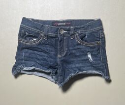 Jordache Jean Shorts Girls 8 Blue Cutoff - READ - $24.75