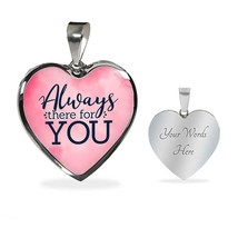 Always There For You Heart Pendant Necklace - £30.33 GBP+
