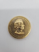 Andrew Johnson - 24k Gold Plated Coin -Presidential Medals Cover Collection - £6.04 GBP