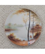 Taiyo Handpainted Plate Made in Occupied Japan Autumn Tree Scene - £14.89 GBP