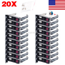 20Pcs For Hp Gen8 Gen9 651687-001 Sff 2.5&quot; Hdd Tray Caddy Dl380P Dl388 D... - $272.64