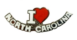 I Love North Carolina Small Hat Tac or Lapel Pin - $6.99