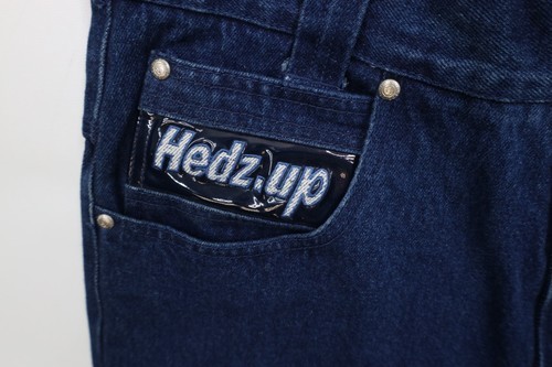 Deadstock Vintage 90s Y2K Streetwear Mens 33x34 Baggy Wide Leg Skateboard Jeans Item image 6
