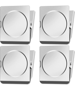 4 Pack Clip Magnets 2.2 Inch Extra Large Magnetic Clips Heavy Duty, Offi... - €16,95 EUR