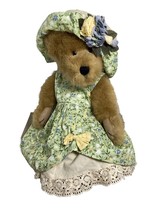 Boyds Bears in Dress and Hat Mary Elizabeth Signed Tag 14 inch Paper Han... - $22.10