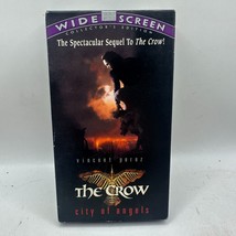 Crow: City of Angels Tim Pope Director VHS Movie Rated R Miramax 1996 NTSC - $9.50