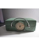 Vintage 1954 General Electric Model 626 AM Tube Green Radio MCM  Parts/R... - €38,69 EUR