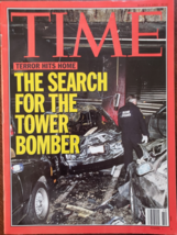 Terror Hits Home. The Search for the Tower Bomber - TIME Magazine Match 8, 1993 - £10.75 GBP