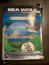 VINTAGE 1981 COMMODORE 64 SEA WOLF SOFTWARE - $19.99