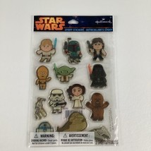 Star Wars Epoxy Stickers Hallmark Chewbacca Yoda Stormtrooper Skywalker ... - £9.91 GBP