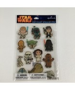 Star Wars Epoxy Stickers Hallmark Chewbacca Yoda Stormtrooper Skywalker ... - $12.82