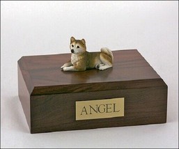 Husky, Red Stand Pet Cremation Urn Available in 3 Different Colors &amp; 4 Sizes - £127.06 GBP+