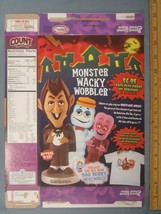 2003 MT GENERAL MILLS Cereal Box COUNT CHOCULA Monster Wacky Wobbler [Y1... - £17.46 GBP
