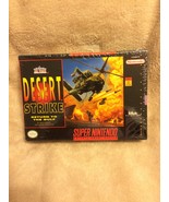 Vintage Super Nintendo Game!!! SNES!!! Desert Strike!!! UNOPENED!!! - £353.85 GBP