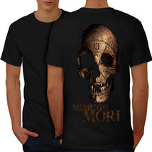 Memento Mori Death Skull Shirt Indian Soul Men T-shirt Back - £10.17 GBP