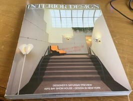Interior Design Magazine September 1987 Design in NY - £6.03 GBP