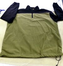 Callaway Golf Sport Fleece Pullover Long Sleeve Olive &amp; Black XL 1/4 Zip... - $14.25