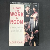 How to Work a Room Making Impressions Susan Roane Audio Book Cassette Tape - $17.01