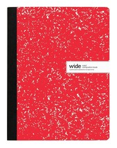 Office Depot Composition Notebook, 9-3/4&quot; x 7-1/2&quot;, 100 Sheets, Red, 12 ... - $42.56