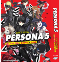 Anime Persona 5 The Animation VOL.1-26 End + 2 Movie + 2 Ova Dvd English Dubbed - £20.45 GBP