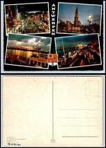 BELGIUM Postcard - Antwerp, Multiview At Night FZ13 - £2.21 GBP