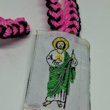 Virgen Guadalupe &amp; St Jude Thaddeus Escapulario de Hilo-Knotted - Scapul... - $128.98 MXN