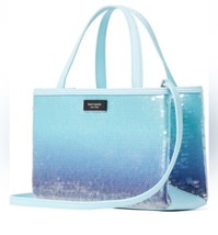 Kate Spade Sam Icon Ombre Sequin Small Tote Bag-NWT - £149.34 GBP