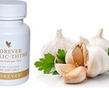 Forever Living Garlic Thyme Odorless Cardiovascular Immune Support Antio... - $20.99