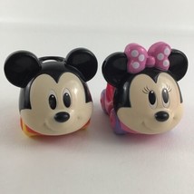 Disney Mickey & Friends Minnie Mouse Oballs Go Grippers Roll Along Baby Toys Lot - $24.70