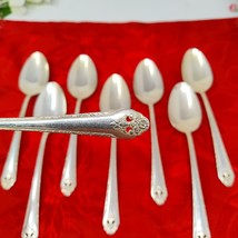 8 TbSps Holmes &amp; Edwards LOVELY LADY tablespoons International Silver Pl... - $461.83 MXN