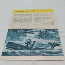 1979 Panarizon American Sea Lore Flying Dutchman Pirates Moby Dick - £3.94 GBP